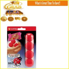 Red Magic Sponge Ball Set 1 1/4 Inch Foam Indoor Kids Ages 3-15
