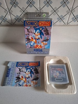 Sonic Chaos Sega Game Gear - OVP - komplett mit Handbuch