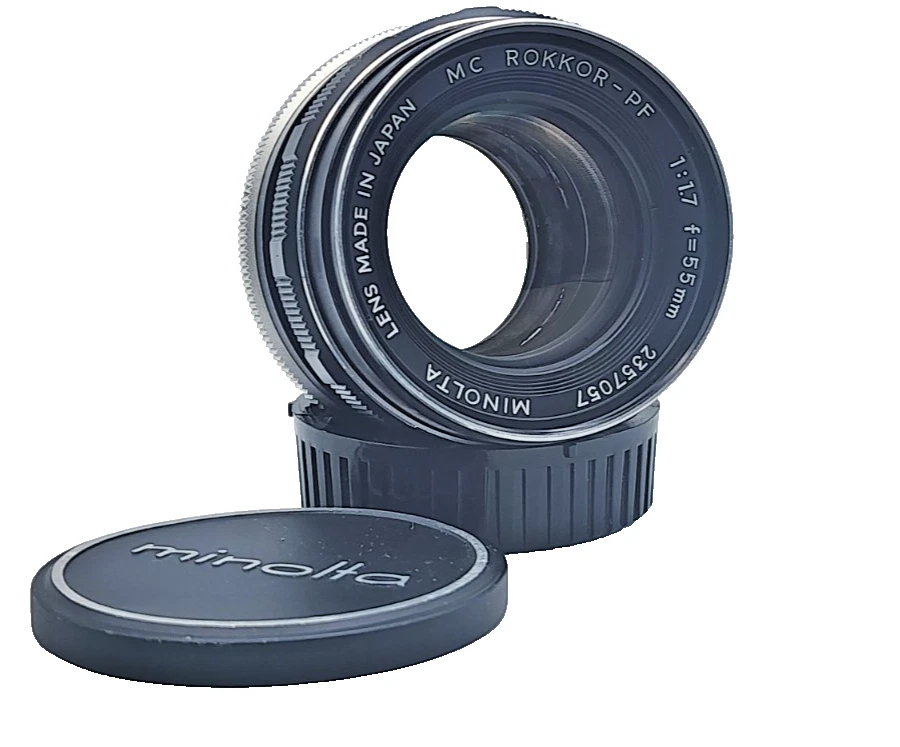 Minolta Rokkor PF 55mm Focal Camera Lenses for sale | eBay