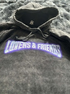 RARE Canceled Lovers & Friends Festival 2024 Hoodie Mineral Wash 2XL Hip Hop