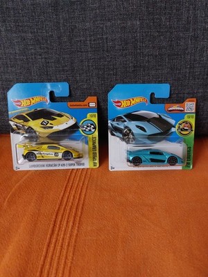 Hot Wheels Lamborghini Huracan LP 620-2 Super Trofeo und Sesto Elemento in OVP