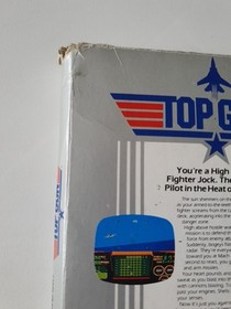Top Gun Nintendo Nes Game UK Version Boxed With Manual Konami 1988