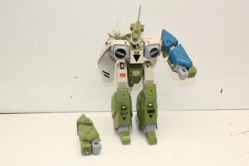 Vintage Robotech Alpha Fighter Green Gakken Transformer Go Bots Bandai