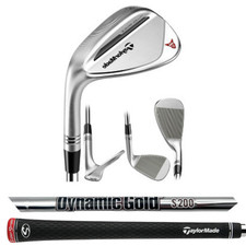 Left Handed TaylorMade Milled Grind 2 50 Standard Bounce Wedge, Dynamic Gold