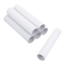 6 Pack Cardboard Tubes,Toilet Paper Rolls Corrugated Roll,7.87x1.58",White