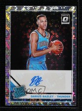 2019-20 Panini Donruss Optic Fast Break Prizm Signatures Darius Bazley Auto 0d44