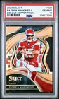 2023 Panini Select #226 Patrick Mahomes II Die-Cut Copper Prizm 199/299 PSA 10