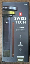 Swiss Tech Steigern 2000L Rechargeable Flashlight (33642)