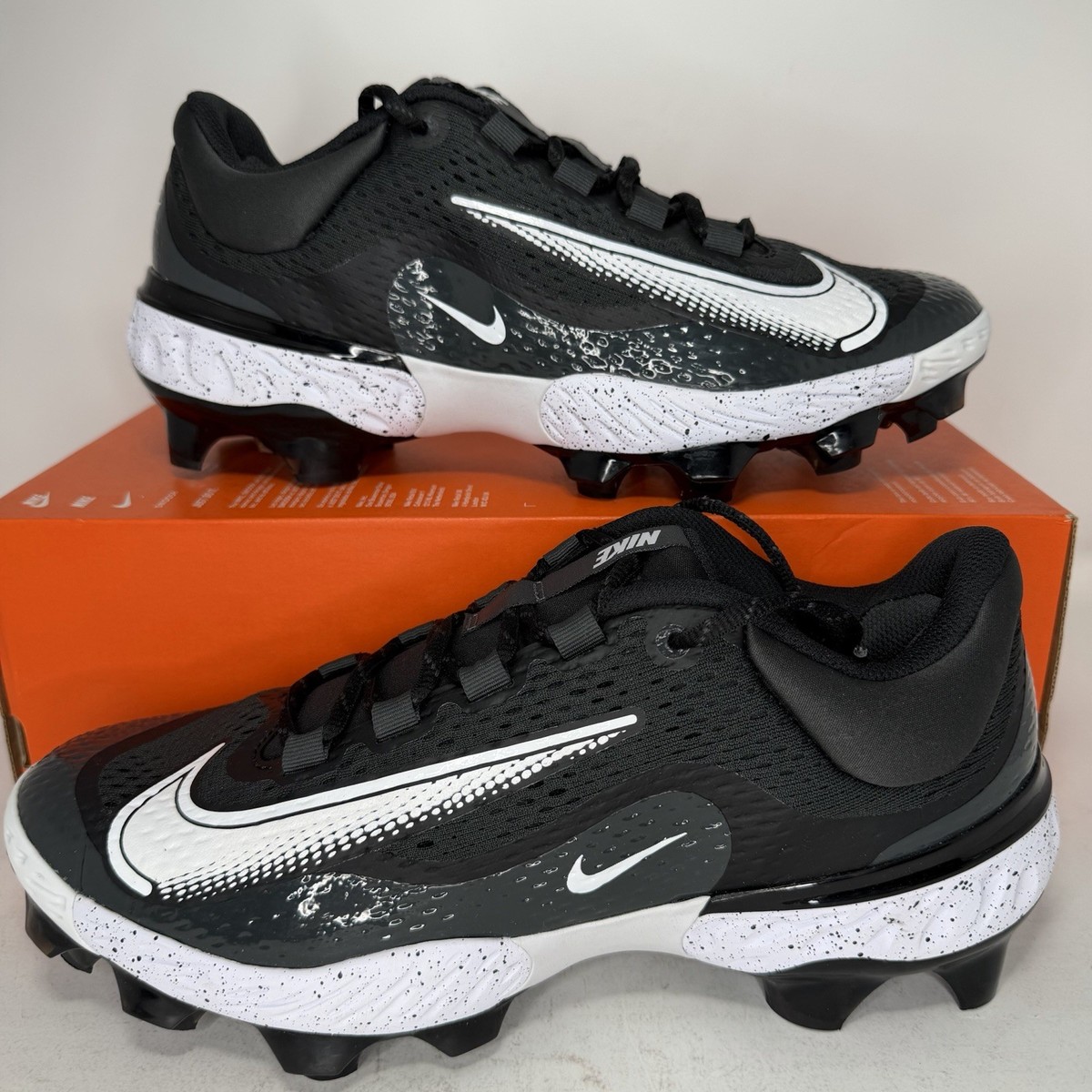 Nike Alpha Huarache Elite 4 Low MCS Baseball Cleats Size 10.5