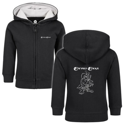 Corvus Corax (Rabensang) - Baby Kapuzenjacke Neu (Metal-Kids)