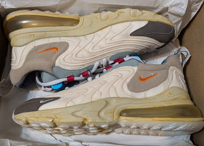 Nike Travis Scott Air Max 270 ENG Cactus Jack Trails CT2864-200 M 6.5 Womens 8