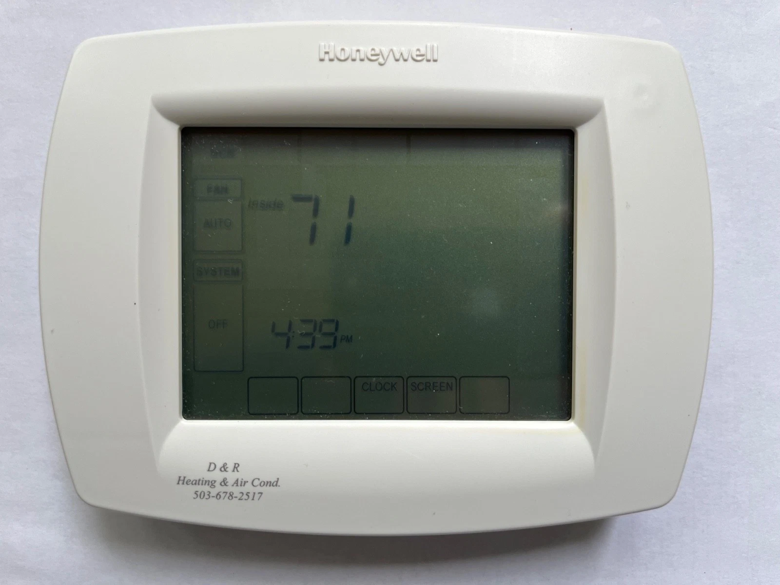 Honeywell TH8320U1008 Touchscreen Programmable Thermostat (Vision PRO 8000)