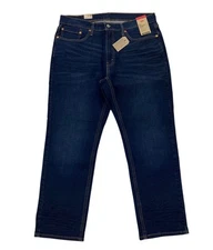 NEW Levi's Strauss 541 Athletic Taper Stretch Rich Dark Blue Mens Denim Jeans