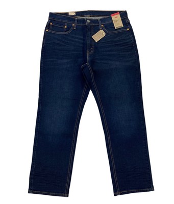 NEW Levi's Strauss 541 Athletic Taper Stretch Rich Dark Blue Mens Denim Jeans