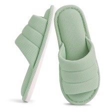 shevalues Summer House Slippers for Women Men 7.5-8.5 Women/6-7 Men, Green