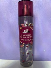 Bath  Body Works X Milk Raspberry Holiday Pie Bar Full Size Fine Fragrance Mist