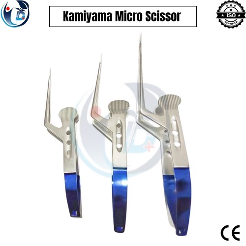 Kamiyama Micro Scissor Neurosurgery Bayonet Handle 16, 18, 20cm German Quality - Picture 6 of 8