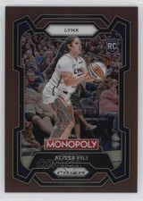 2024 Panini Prizm Monopoly WNBA Brown 211/249 Alissa Pili #72 Rookie RC 9bg
