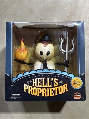 SIGNED Dark Horse Deluxe Glenn Barr's Hell's Proprietor vinyl figure Limited