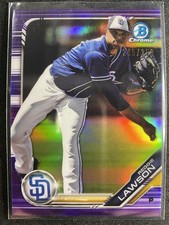 Lawson, Reggie - 2019 Bowman Chrome Prospects - Purple - 249/250