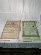 Ancien Emprunt Russe Collection Vieux Papier Banque