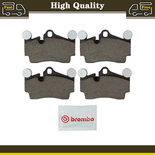 Fits 2007 2008 2009 2010 2011 2012 2013 2014 2015 Audi Q7 Brembo Brake Pads Rear - Bild 1 von 3