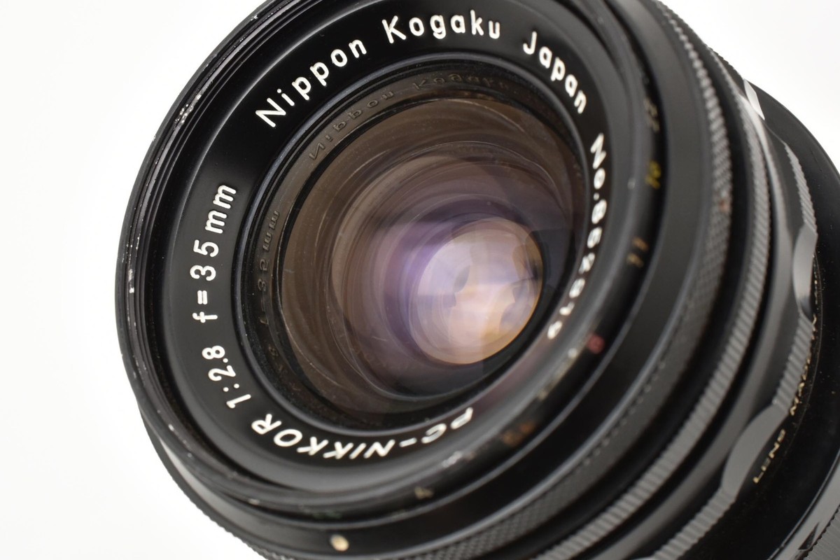 Nikon Nippon Kogaku PC-Nikkor 35mm F/2.8 Control Shift MF