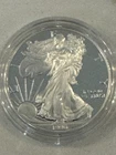 1996 P Stunning Mirror US Mint American Silver Eagle Bullion Proof $1 OGP COA