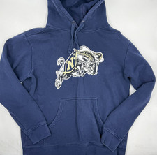 Navy Midshipman Fanatics Men's Navy S Hoodie Sweatshirt Blue Pullover Fleece