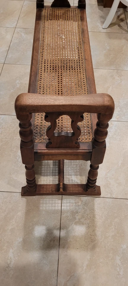 Antiguo banco ventana estilo William and Mary Foto 3 de 4