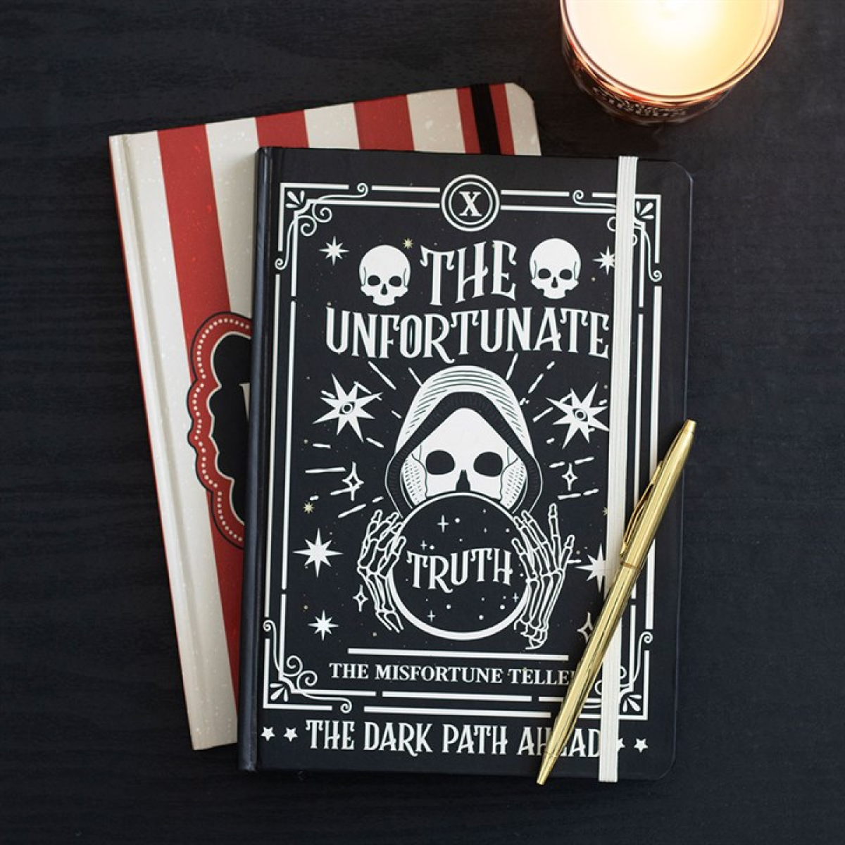 The Misfortune Teller A5 Notebook Journal. Stationery Notebook Lovers Gift.