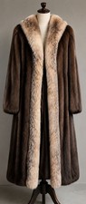 Vintage Lowenthals Womens Full-Length Mink wi...