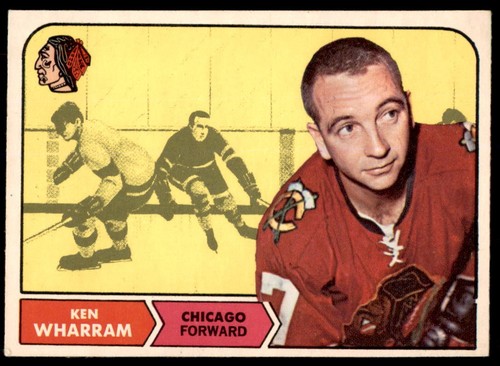 Ken Wharram #22 1968 O-Pee-Chee card