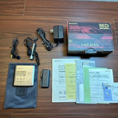 SONY MDウォークマン MZ-R55 MDプレーヤー 5527｜2026年最新】mz-r55の人気