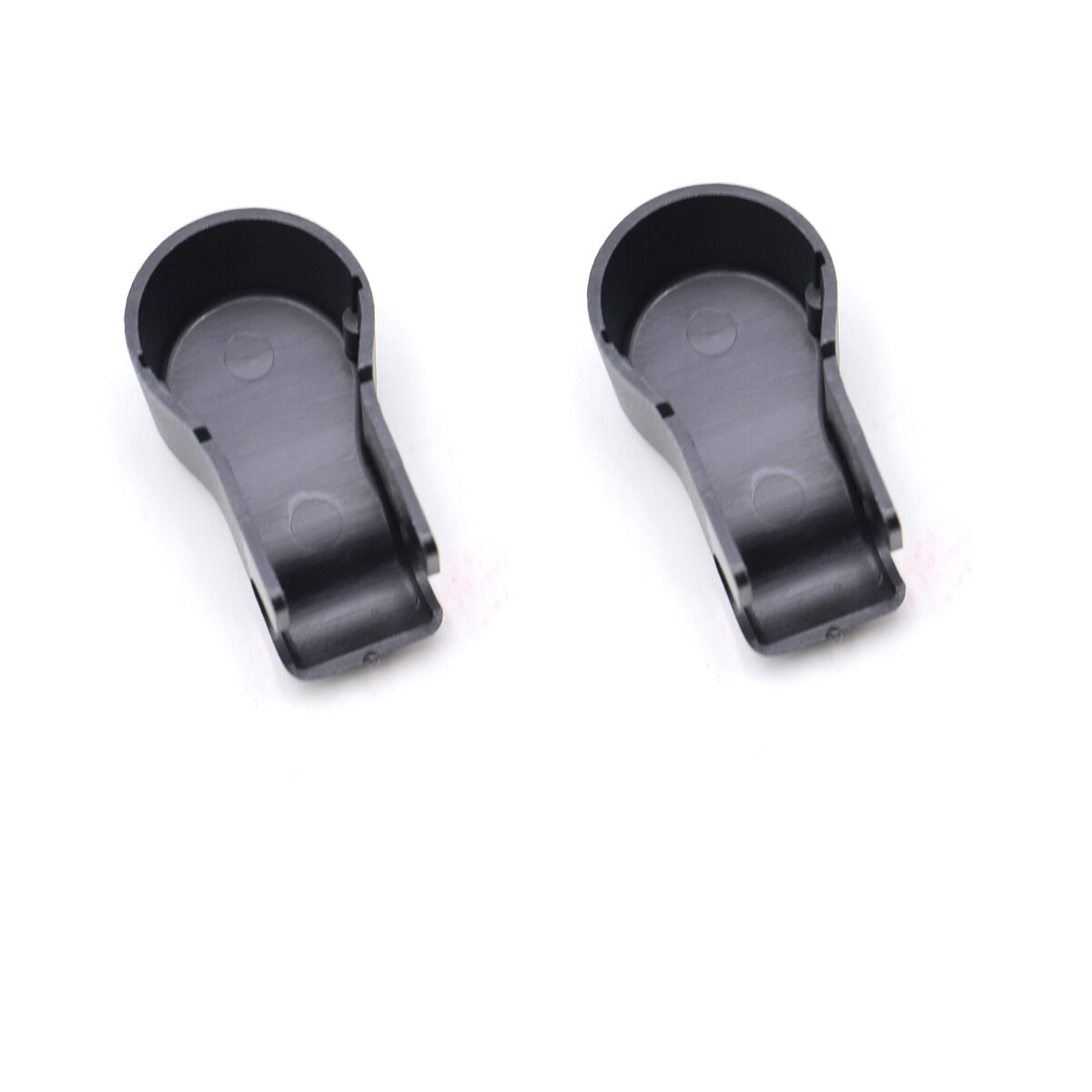 Pair Windshield Wiper Arm Base Cover Cap Black For Nissan BigM D21