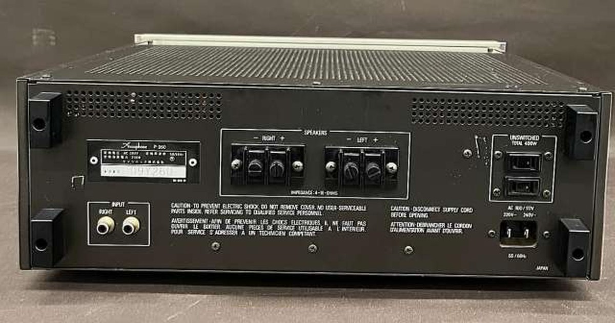 accuphase C-260 Stereo Control Amplifier PreAmplifier | eBay