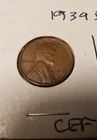 1939 D LINCOLN WHEAT PENNY CHOICE EXTREMELY  FINE CONDITION