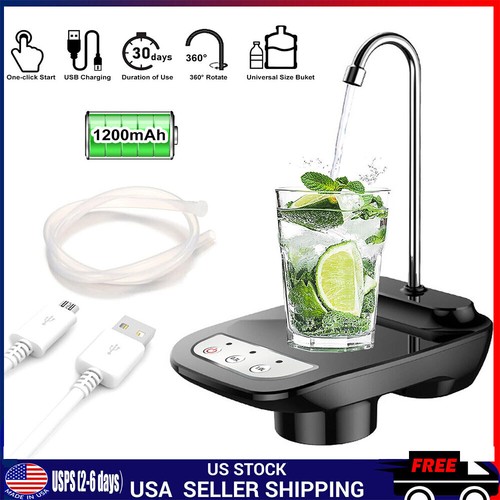 5-Gallon USB Water Bottle Jug Dispenser Automatic Universal Electric Switch Pump - Picture 3 of 14