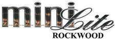 "MINI lite By ROCKWOOD" RV LOGO Graphic decal lettering Made FRESH! 29"X9.5"