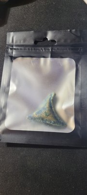 1 of 1 Triangular Puffy Taki Chip - Blue Heat! (RARE)