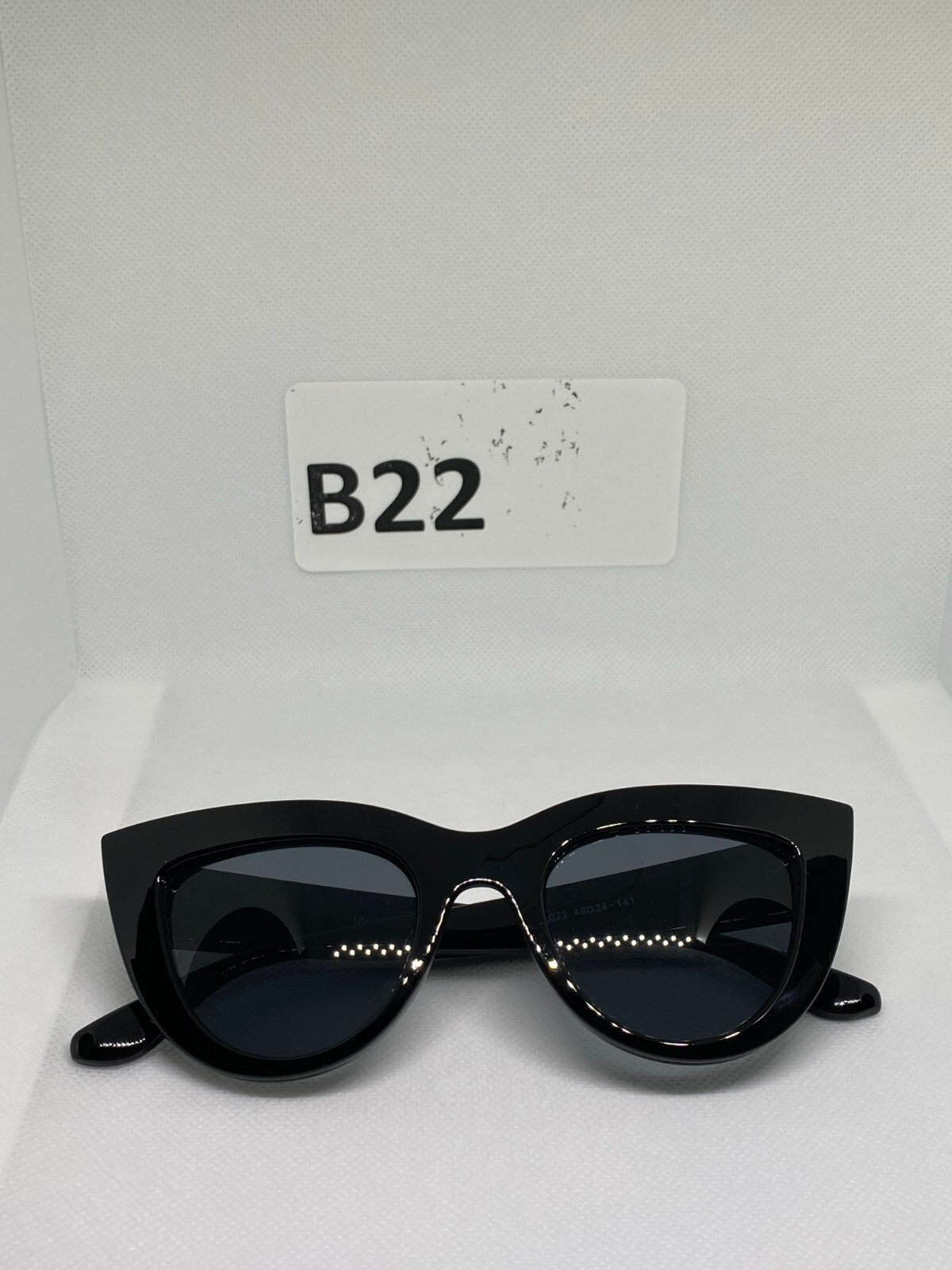 Black Sunglasses 7ME022 48-24 141mm UV Protection Fashion Frame-image