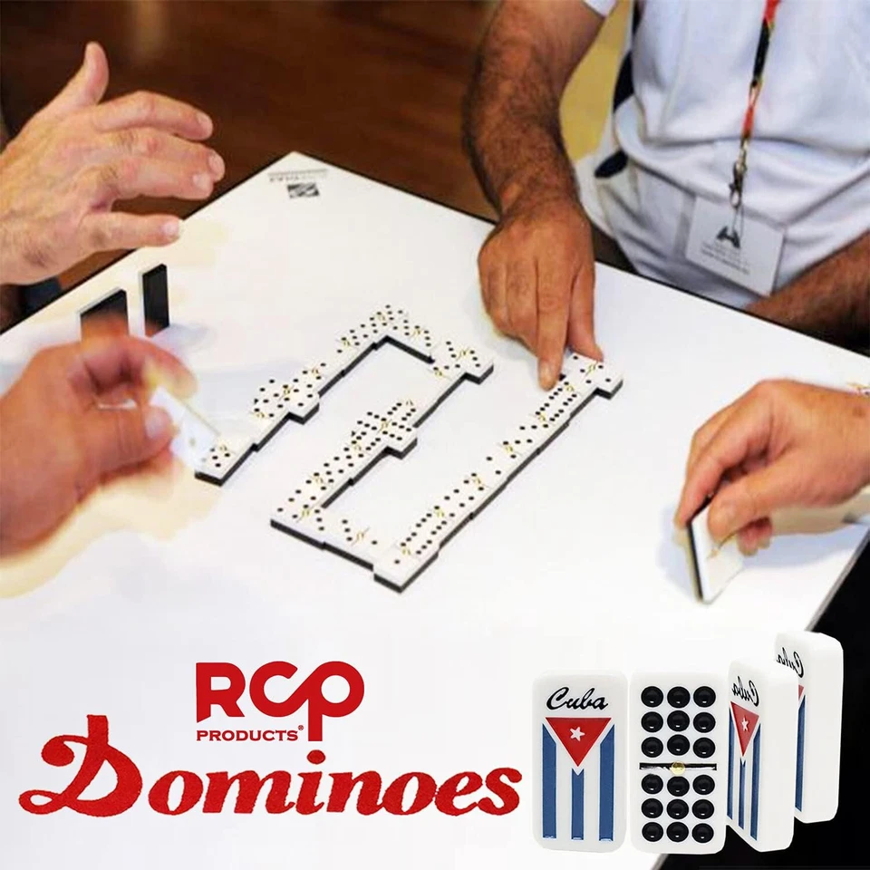RCP Domino Cuban (DOMINO CUBANO DOBLE NUEVE) double NINE DOMINOES fun game - Image 4 of 4