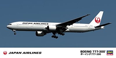 JAL/日本航空 B777-300 1/200 Hasegawa 1/200 Japan Airlines Boeing 777-300 Model Kit NEW from