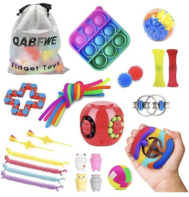 27 Pack Sensory Fidget Toys Set Pop It Fidget