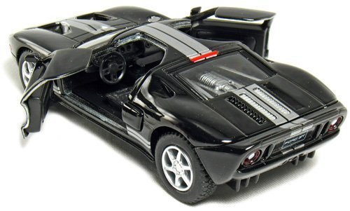 1:36 Scale Kinsmart 2006 Ford GT Diecast Toy Car in Black