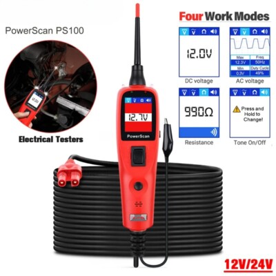 Auto Circuit Tester Power Probe BMS Short Open Finder Car Repair Diagnosis Tools