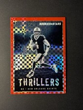 Derek Carr 2023 Red Plaid Prizm Thrillers Rookies & Stars TH-21 Saints