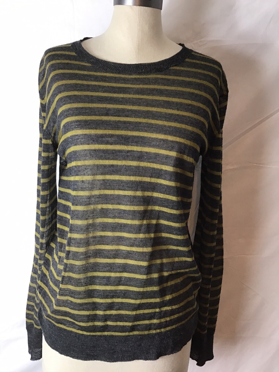 T alexander wang womens  striped  pullover sweater Size Small View 2