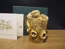 Harmony Kingdom Trunk Show Crows UK Made Early Pc 2xSGN RARE