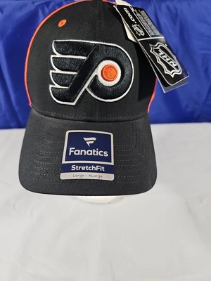 Philadelphia Flyers Hat NHL Fanatics Stretch Fit Flex Cap Large Adult Hat-Cap
